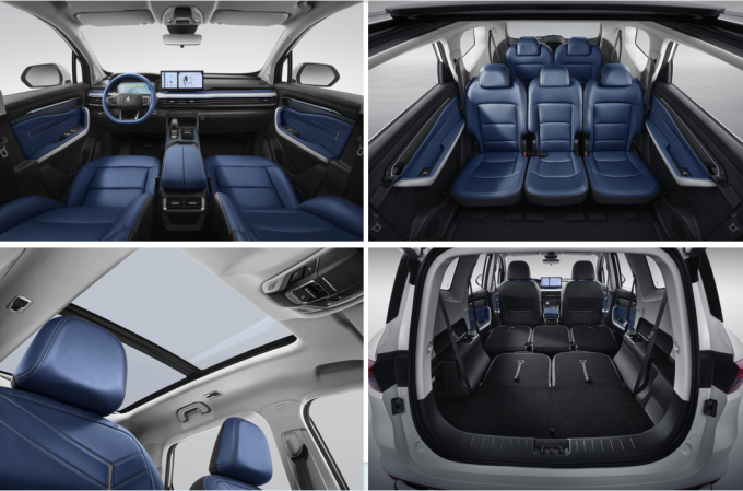SUV à haute performance à cinq portes et six sièges voiture électrique RL9 SUV à grande capacité 1